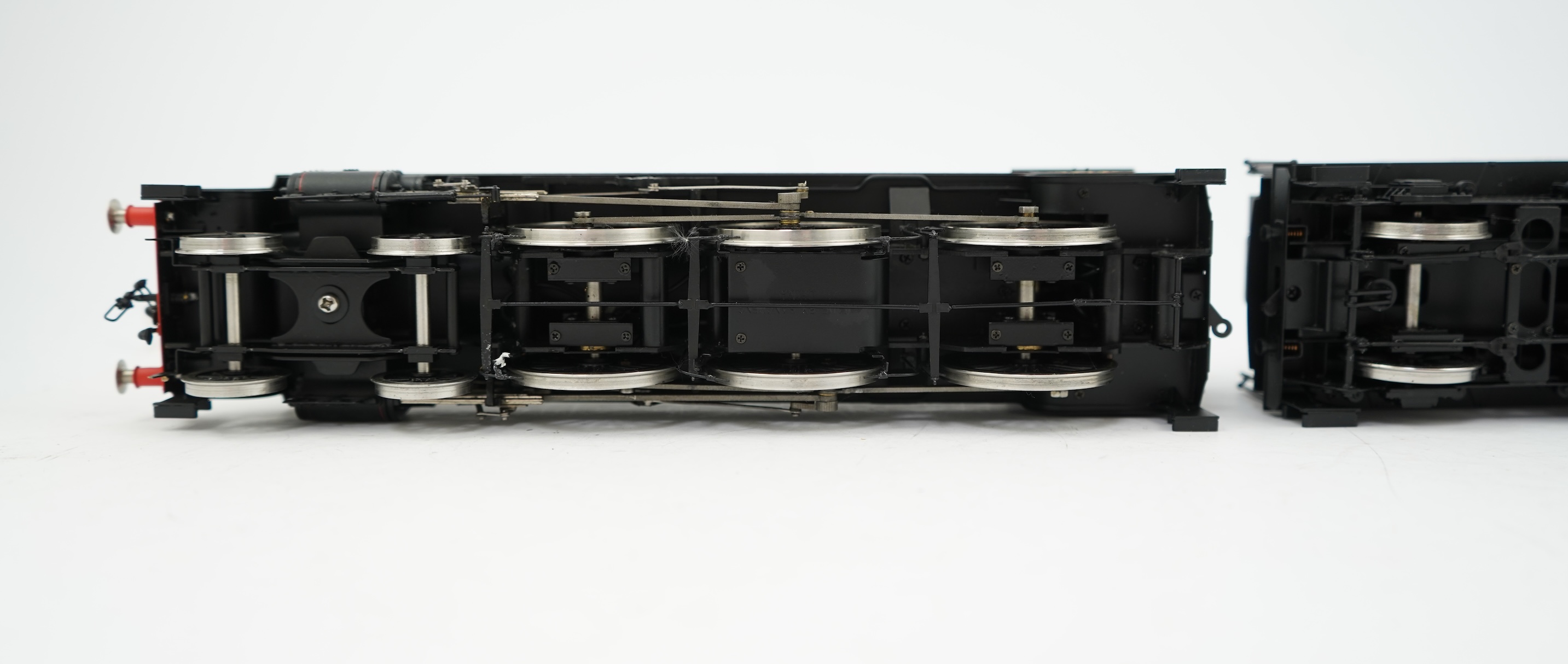 An 0 Gauge Made by Sancheng, China, model of LMS Class 5F, 5092, power powered for two rail operation.